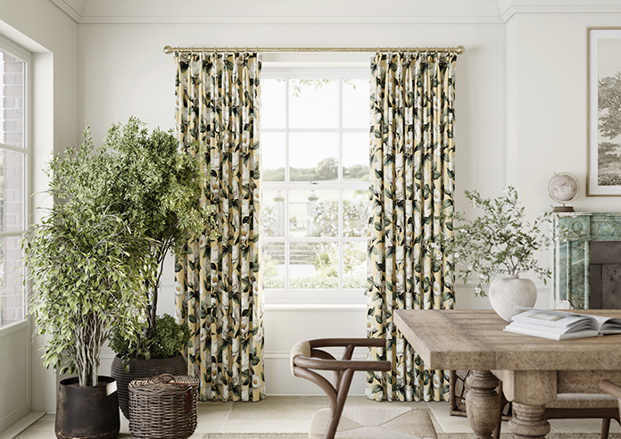 Henley, Henleys Vine Corn - Made to Measure Curtains - Image 3